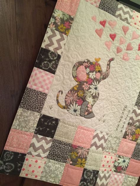 Walker Quilt Co. - Gallery | Elephant quilt, Elephant quilts pattern ...