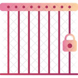 Prison Icon - Download in Gradient Style