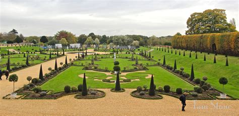 The Baroque style Privy Garden at Hampton Court Palace | London, England... via Tam Stone ...