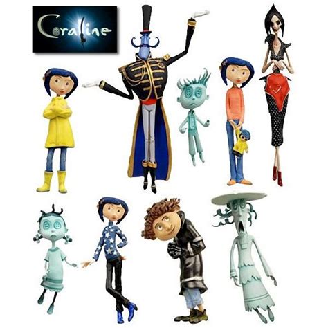 Os Primeiros Brinquedos Inspirados em Coraline liked on Polyvore ...