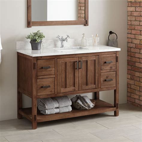 48"+Morris+Console+Vanity+for+Rectangular+Undermount+Sink in 2020 ...