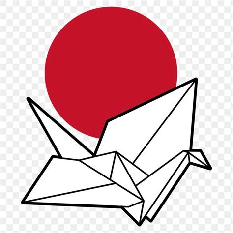 Japanese origami bird sticker design element | free image by rawpixel.com / Tvzsu | Japanese ...