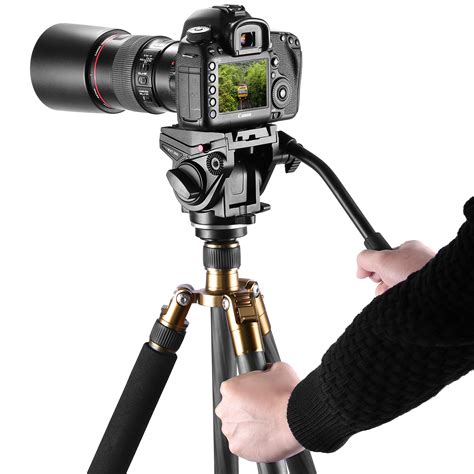 Pro Video Camera Fluid Drag Tripod Head for Cameras, Tripods & Monopod
