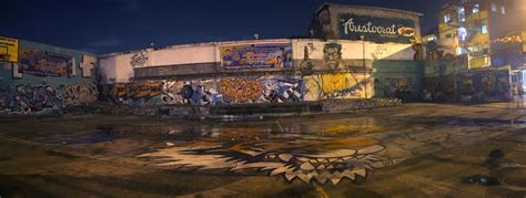 basketball court graffiti at night, Mandaluyong – Gem's Photos and Videos