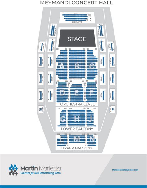 Venues and Seating Charts