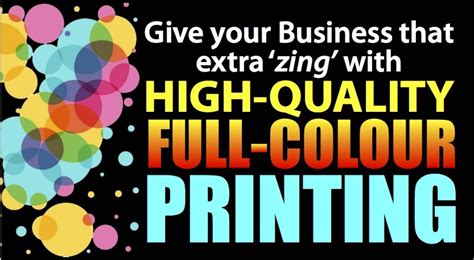 Full Colour Printing – :::: Rapid Print :::: Same Day Printing