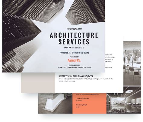 Architecture Proposal Template - Free Sample