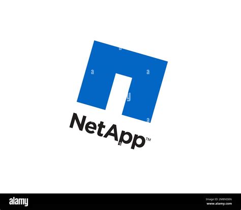 NetApp, rotated logo, white background B Stock Photo - Alamy