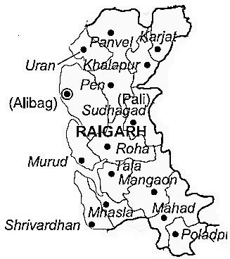 Raigad District | Raigad District Map