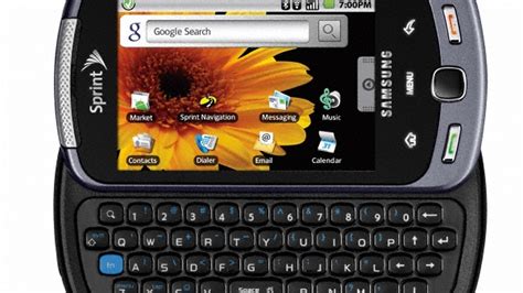 This is "The Moment" For a Samsung Android OLED QWERTY Slider on Sprint