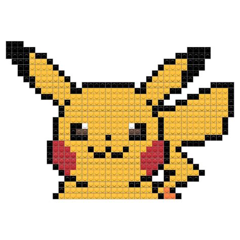 Pikachu Pixel Art 16X16