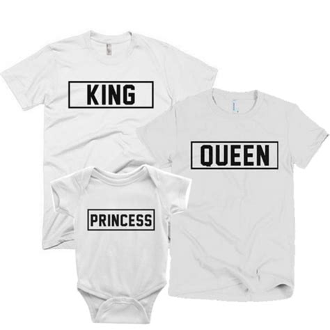 Royalty | Family Set | Matching family t shirts, Family set, Family shirts