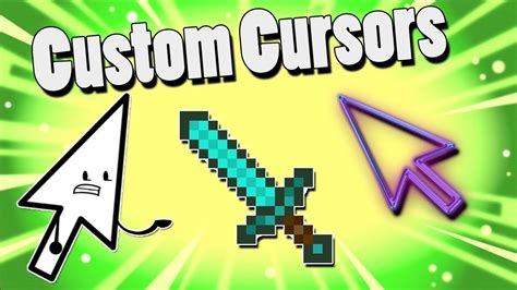 How To GET A CUSTOM CURSOR! - YouTube