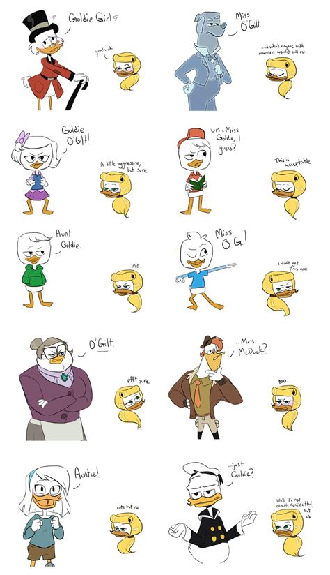 ducktales // names for goldie by neopuff on DeviantArt | Disney princess comics, Old cartoon ...