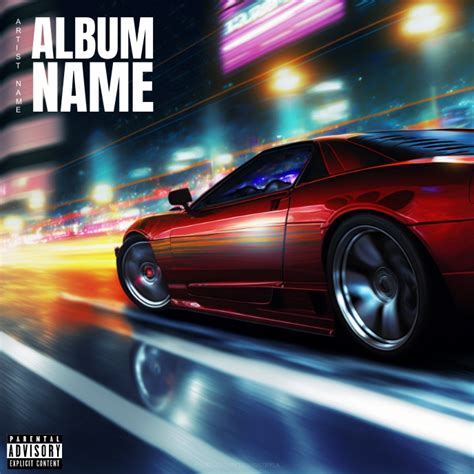 Fast Cars Album Cover Design template | PosterMyWall