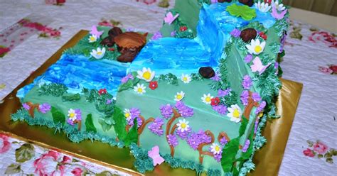 MyPu3 Cake House: Waterfall Theme cake