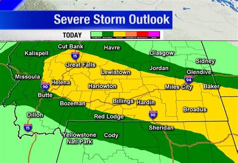 Stormy weather expected to bring hail, strong winds through Montana | ABC Fox Butte ...