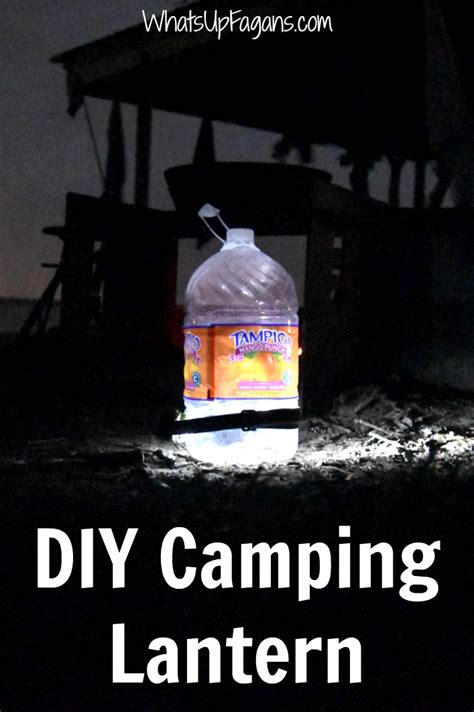 DIY Camping Lantern Hack