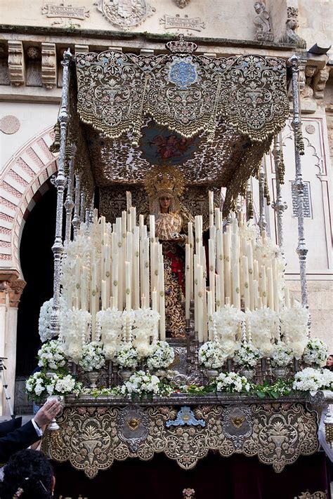 Virgin Mary in Procession Photograph by Artur Bogacki