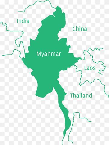 Free download | Burma Map Flag of Myanmar, map, text, road Map, map png | PNGWing