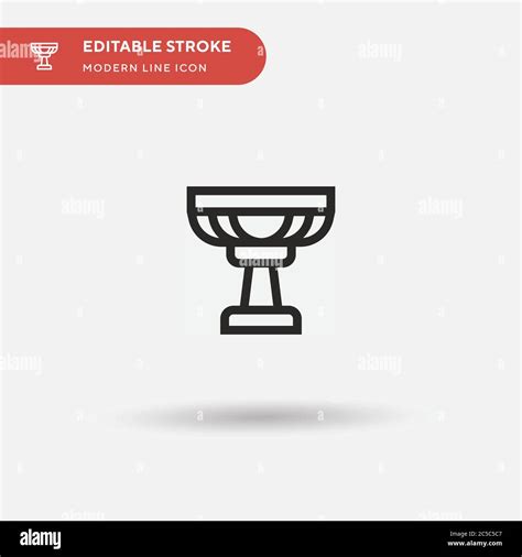 Baptism Simple vector icon. Illustration symbol design template for web ...