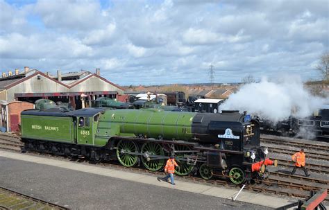 60163 Tornado and her "minders" | 60163 "Tornado" is escorte… | Flickr