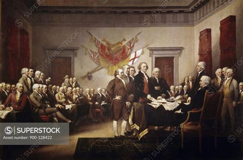 Signing the Declaration of Independence John Trumbull (1756-1843/American) United States Capitol ...