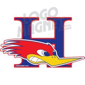 HOLBROOK-ROADRUNNERS-07.jpg Custom Car Magnet - Logo Magnet