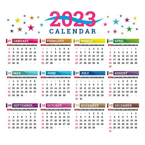2023 6 Month Calendar - Printable 2024 Word Searches