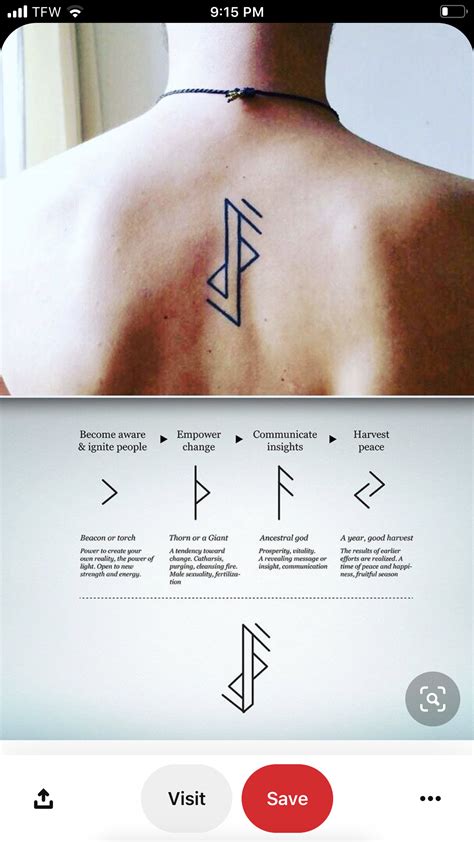 Abundance Symbol Tattoo