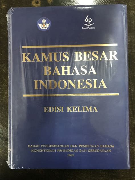 Kamus Besar Bahasa Indonesia | SIPLah