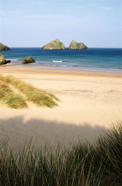 Holywell Bay Beach, just a short stroll from our park. #campingcornwall | Cornwall beaches, Uk ...