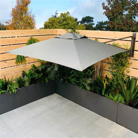 Norfolk Leisure 2m Square Wall Mounted Parasol - Cambridge Home & Garden