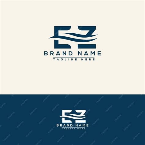 Premium Vector | Ez logo design template vector graphic branding element