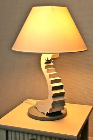 Lampe design en carton