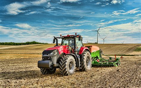 Download wallpapers 4k, CASE IH Magnum 340, plowing field, 2020 ...