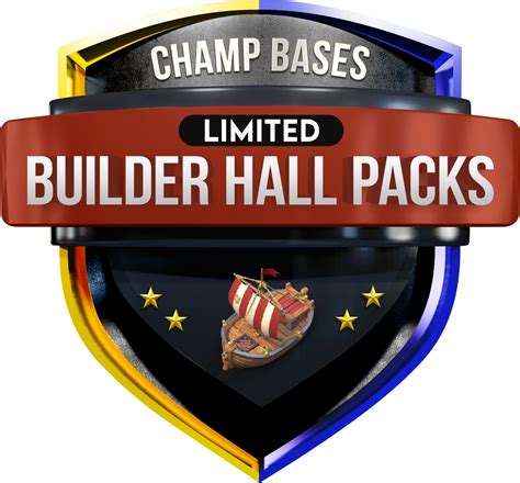 Builder Hall Limited Pro Base Pack - Clash of Clans Base Layouts | Clash Champs