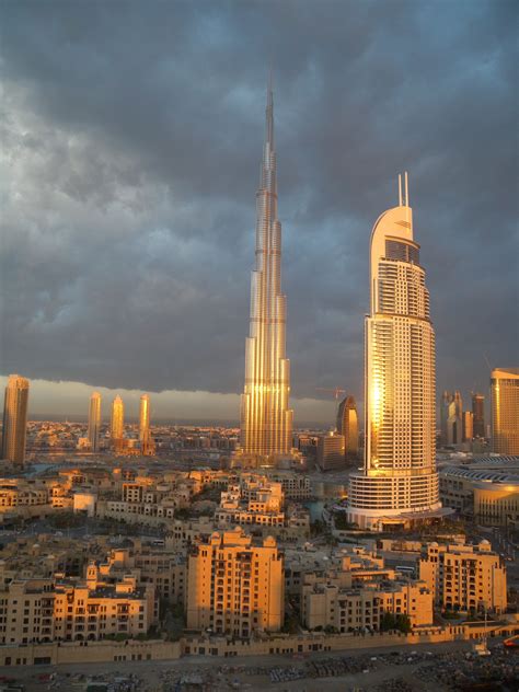 Burj Khalifa at sunrise One World Trade Center, The Future Is Now ...