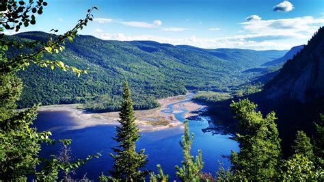 Saguenay Fjord National Park, Quebec, Canada [OC] [4096x2300] : EarthPorn