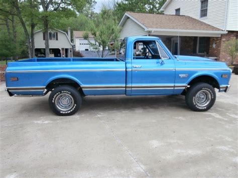 FRAME-OFF RESTORATION 72 CHEVY CHEYENNE PICKUP TRUCK for sale