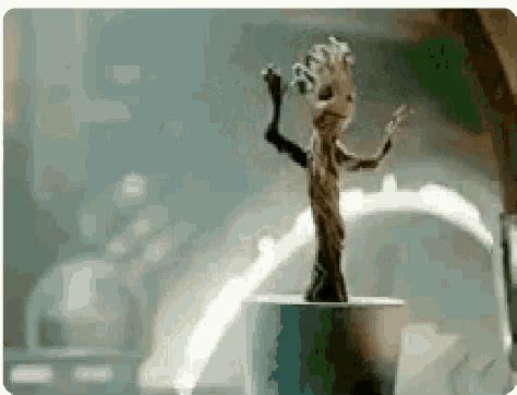 Baby Groot Dance GIF - Baby Groot Dance Funny - Discover & Share GIFs