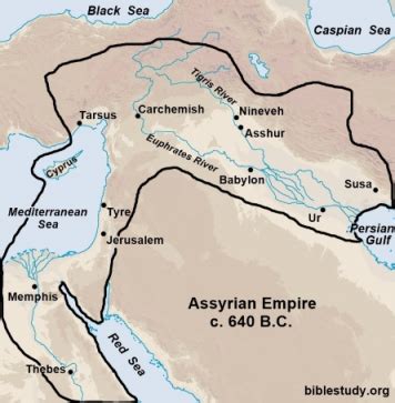 Neo-Assyrian Empire Map