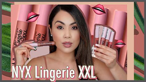 NYX Lip Lingerie XXL Long Lasting Matte Liquid Lipstick Review - YouTube