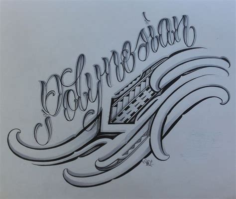 Polynesian Tattoo Script | Tattoo script, Tattoo lettering, Polynesian tattoo designs