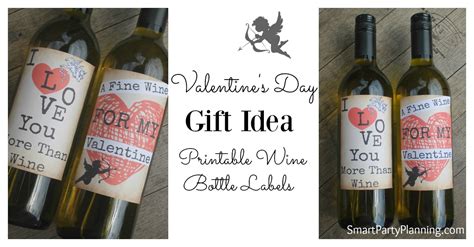 Valentine's Day Gift Idea: Wine Labels