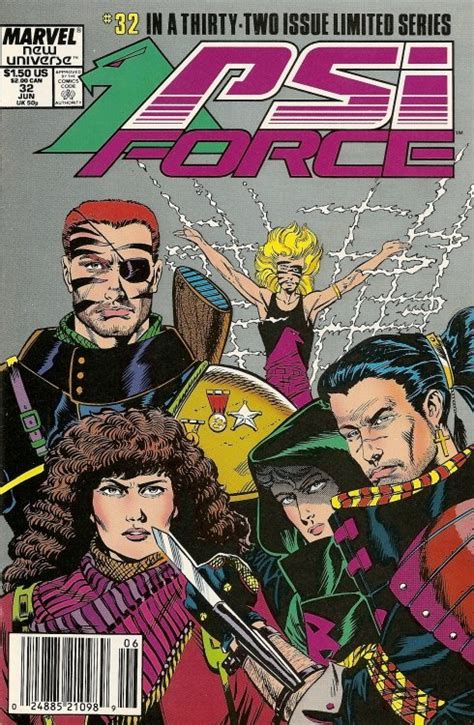 Psi-Force 1 (Marvel Comics) - Comic Book Value and Price Guide