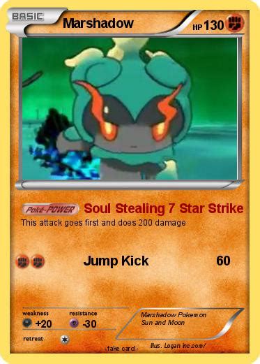 Pokémon Marshadow 8 8 - Soul Stealing 7 Star Strike - My Pokemon Card