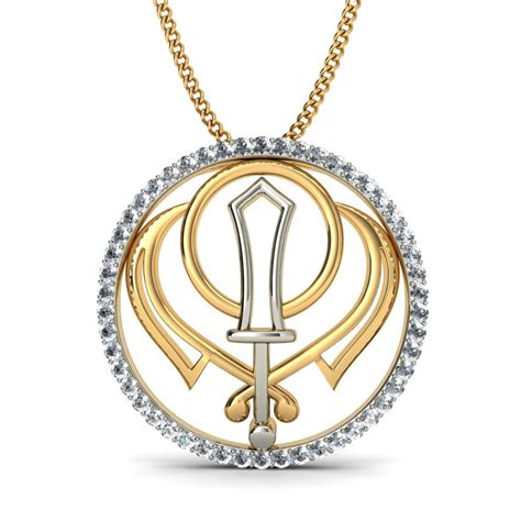 The Khanda Pendant | BlueStone.com