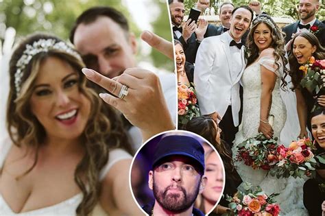 Fans wonder if Eminem skipped daughter Alaina Scott's wedding