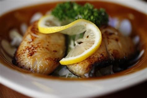 Misoyaki butterfish | Butterfish, Fish recipes, Food